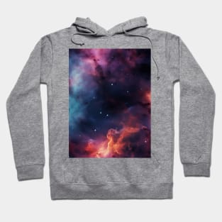 Stellar Odyssey: Cosmic Nebula Embrace Hoodie